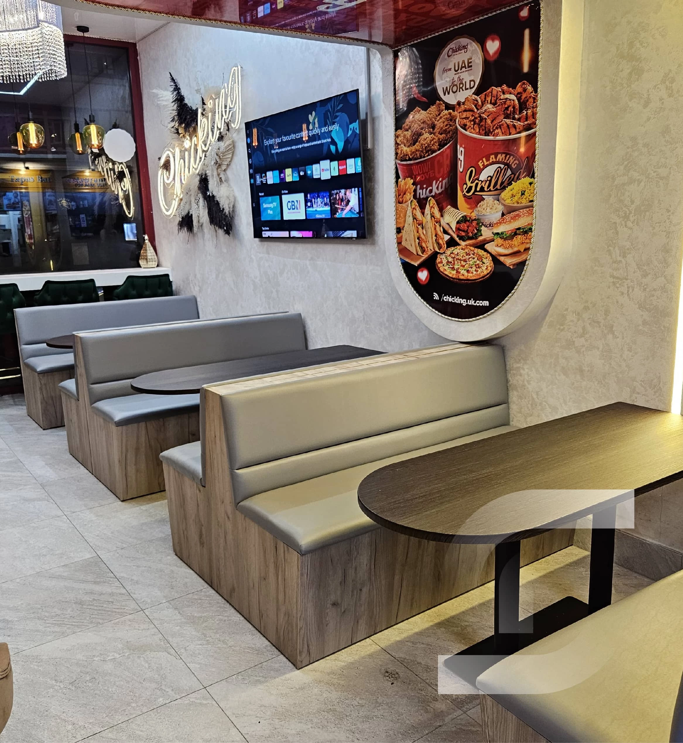 Modern Booth Seating
